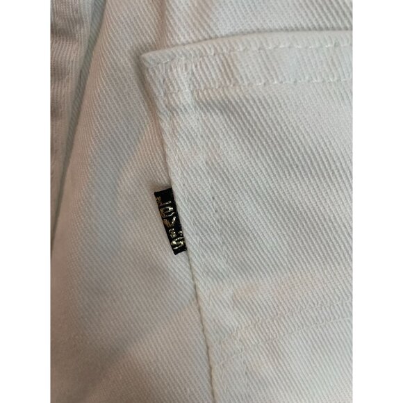 Levis Sta-Prest White Straight Leg Mens Pants Durable Cotton Blend Size 30x33 - Picture 5 of 11